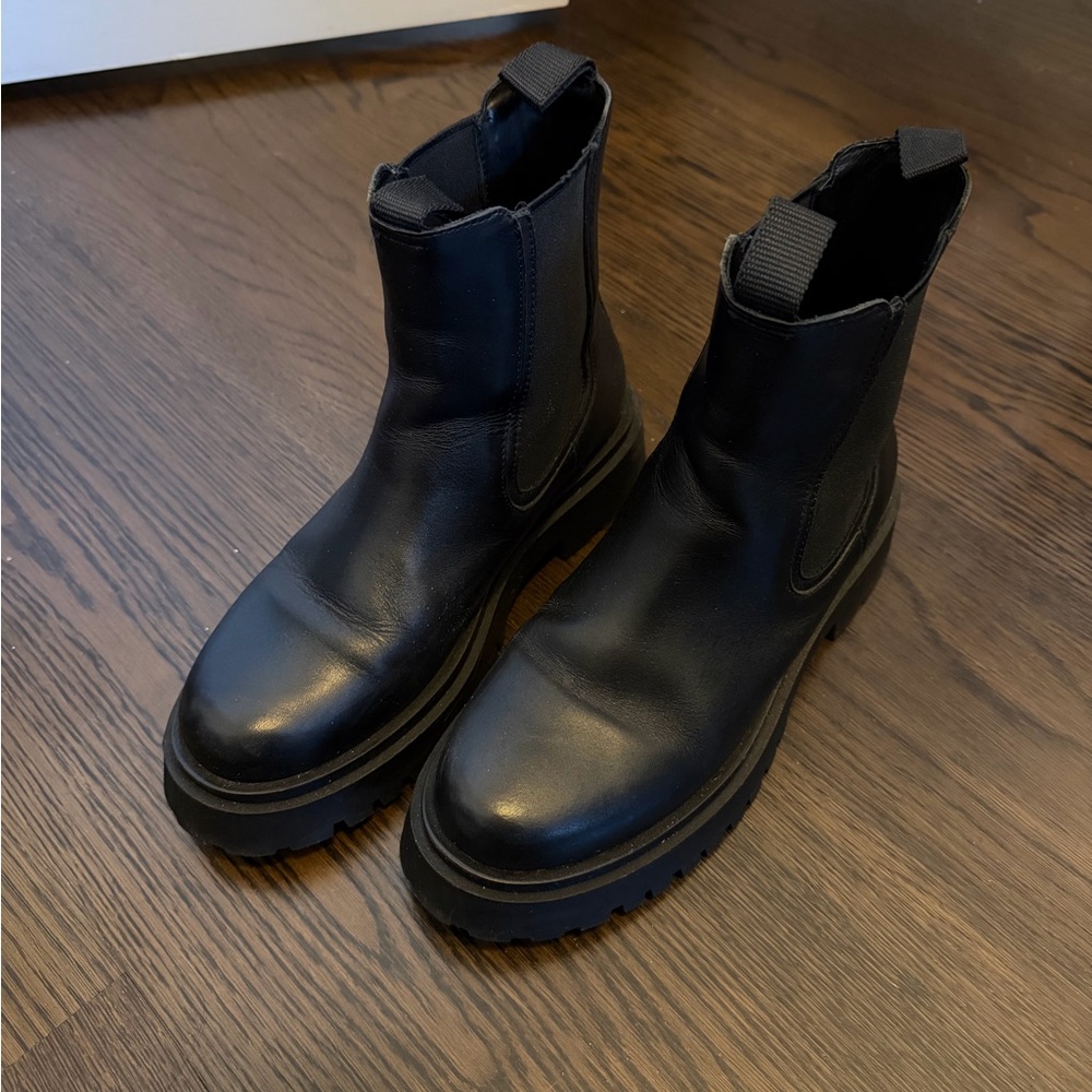 Sold - Thursday Boot Company Platform Chelsea Boots